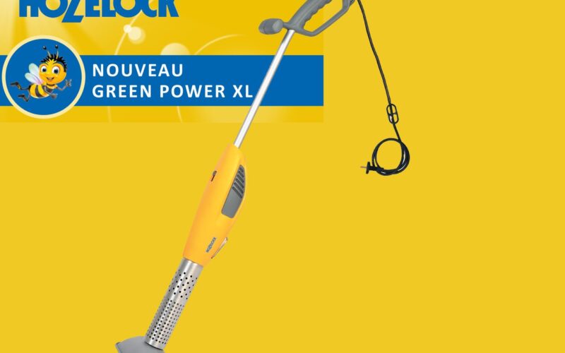 Hozelock : un nouveau cache XL pour le désherbeur électrique Green Power XL