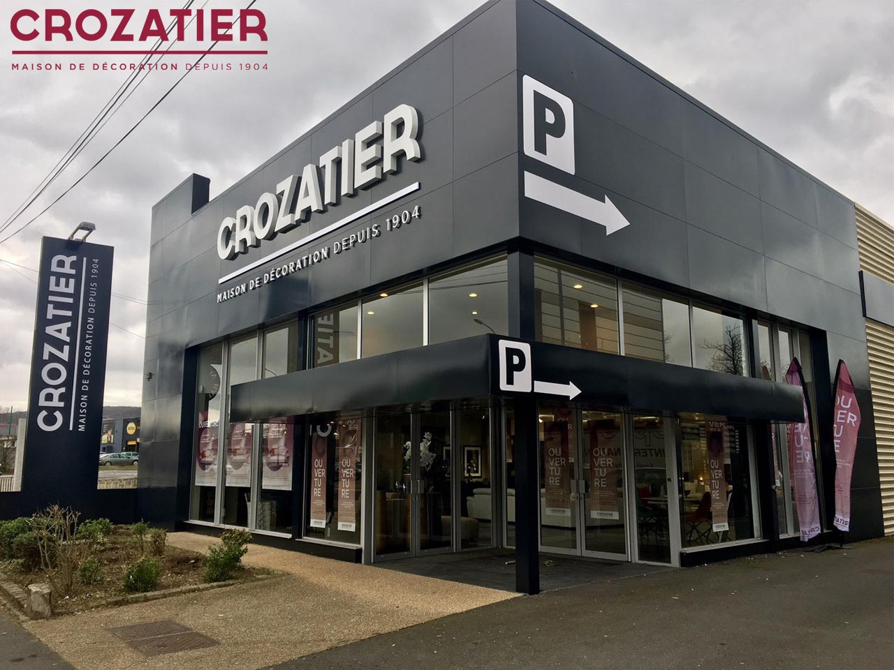 Crozatier ouvre un nouveau magasin à  Herblay, en Ile-de-France