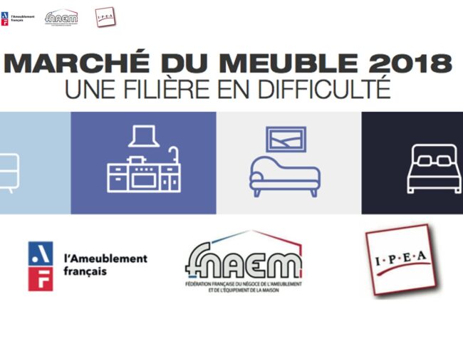 Marché du meuble 2018 : une filière en difficulté