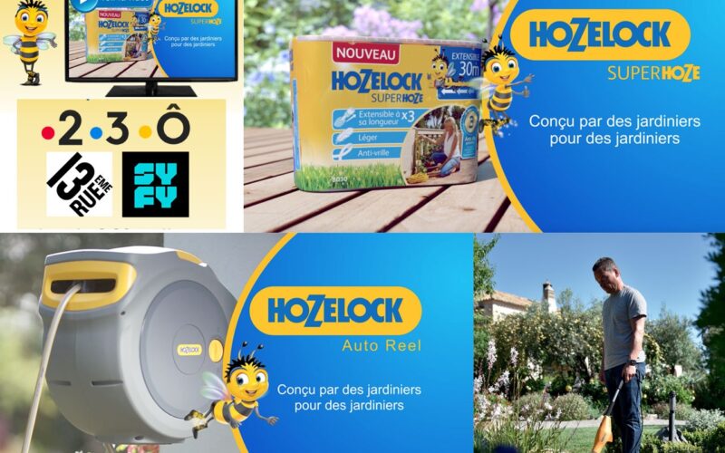 HOZELOCK en nouvelle campagne de parrainage TV