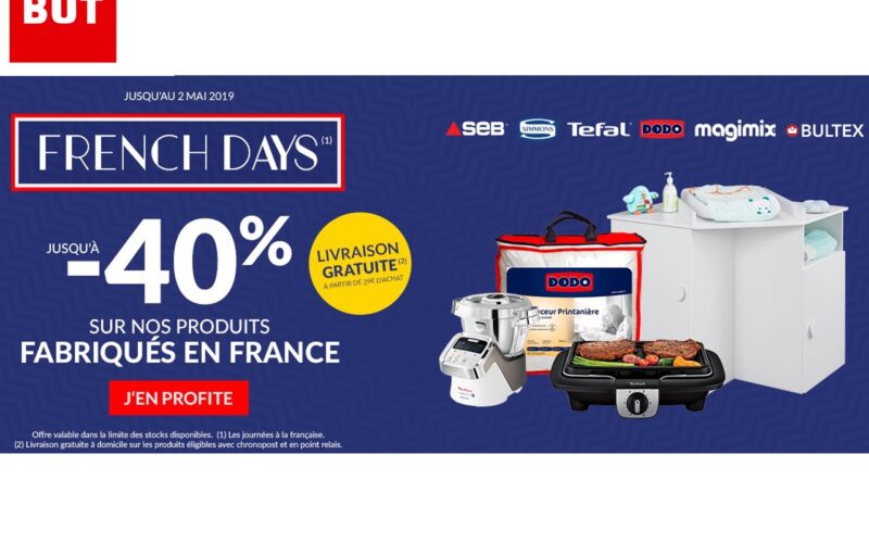 French Days : BUT rejoint le mouvement pour promouvoir l’achat français