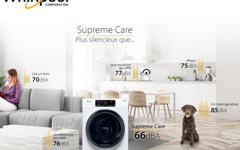 Whirlpool met le silence à  l’honneur avec sa nouvelle campagne Supreme Care