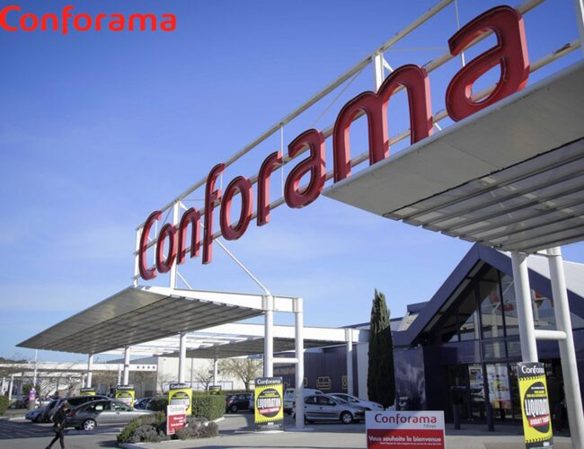 Conforama annonce la fermeture de 42 magasins, impliquant la suppression de 1900 postes