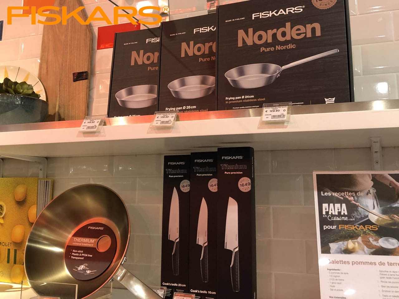 Fiskars confirme son expertise en cuisine