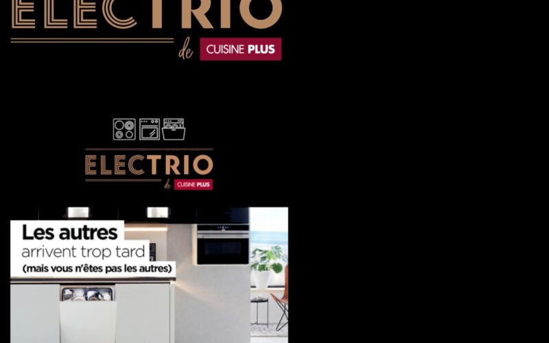 CUISINE PLUS lance ELECTRIO