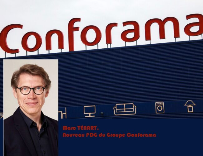 Nouveau changement à  la tête du groupe Conforama avec Marc Ténart, ex-patron de Castorama nommé PDG