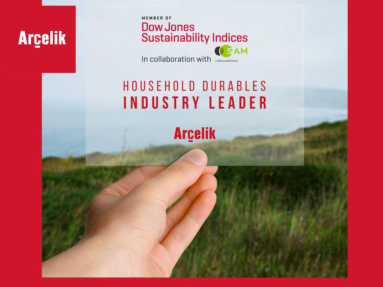 Le Groupe Arçelik, reconnu leader du secteur des biens de consommation durables par le DJSI