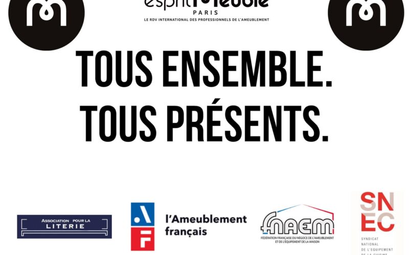 NOUS SERONS TOUS PRéSENTS à ESPRITMEUBLE 2019 !