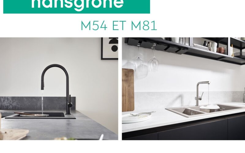 Hansgrohe : deux nouvelles gammes de mitigeurs pour la cuisine