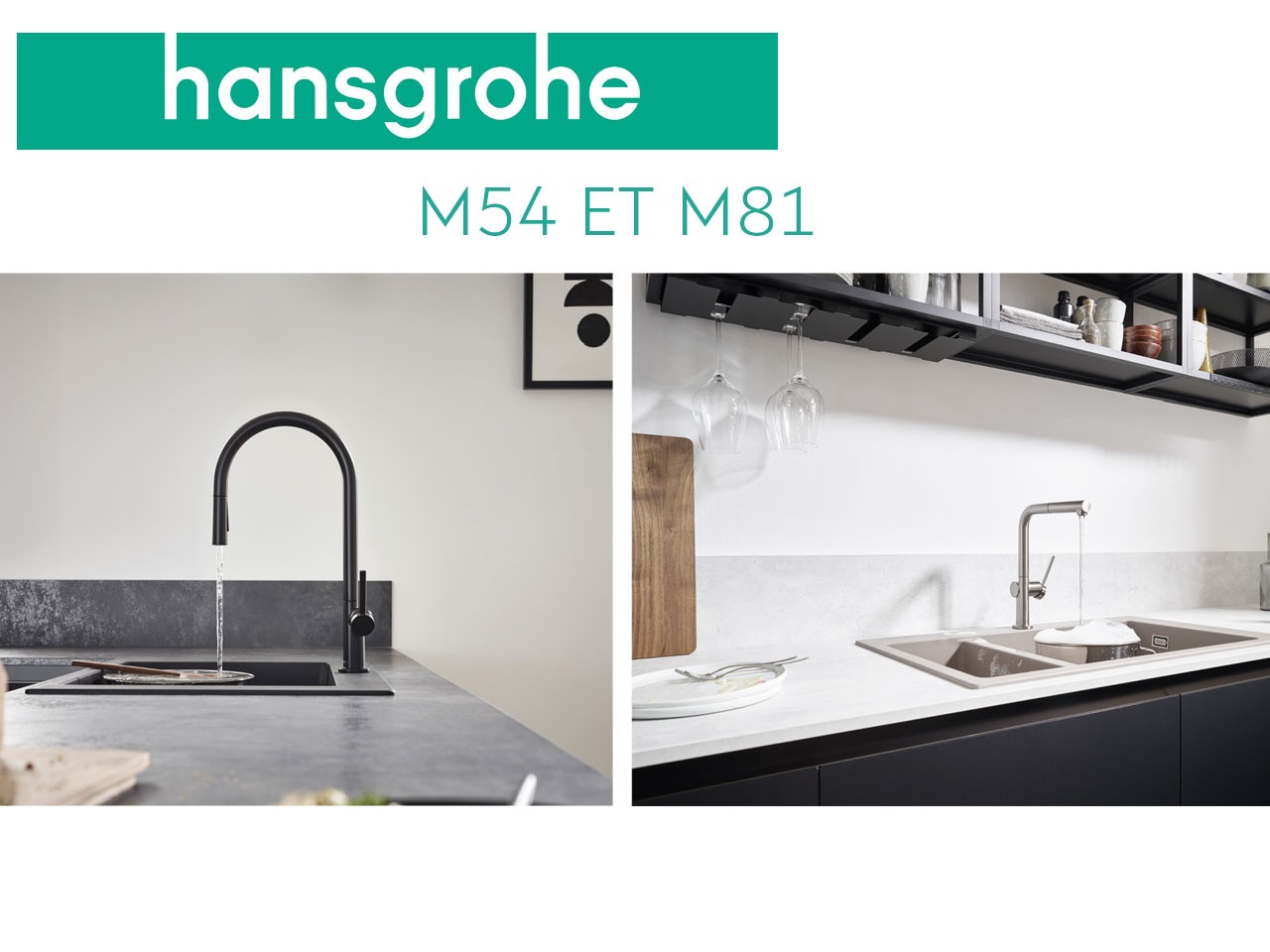 Hansgrohe : deux nouvelles gammes de mitigeurs pour la cuisine