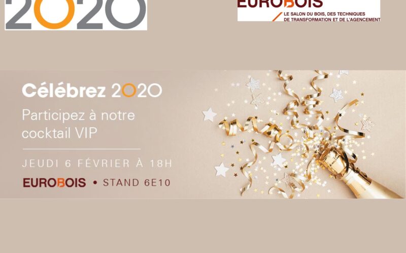 2020 présent au salon EUROBOS à  Lyon Eurexpo, fêtera cette nouvelle année à  ses couleurs!