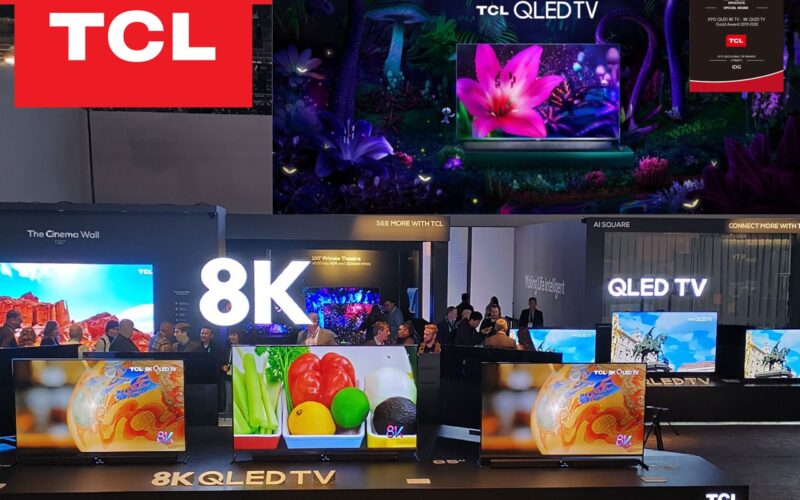 TCL couronné du prix « 8K QLED TV Gold Award » au CES 2020