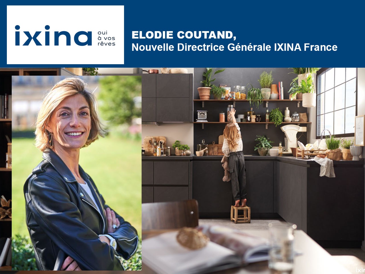 IXINA : nouvelle identité de marque et nouvelle Directrice Générale France