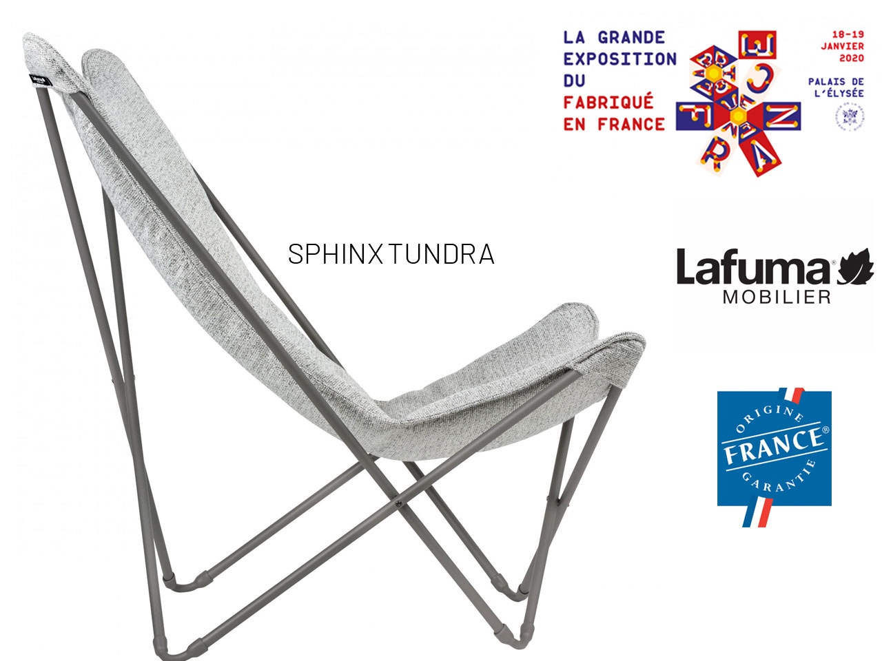 LAFUMA MOBILIER participe à  la Grande Exposition du Fabriqué en France à  l’Elysée