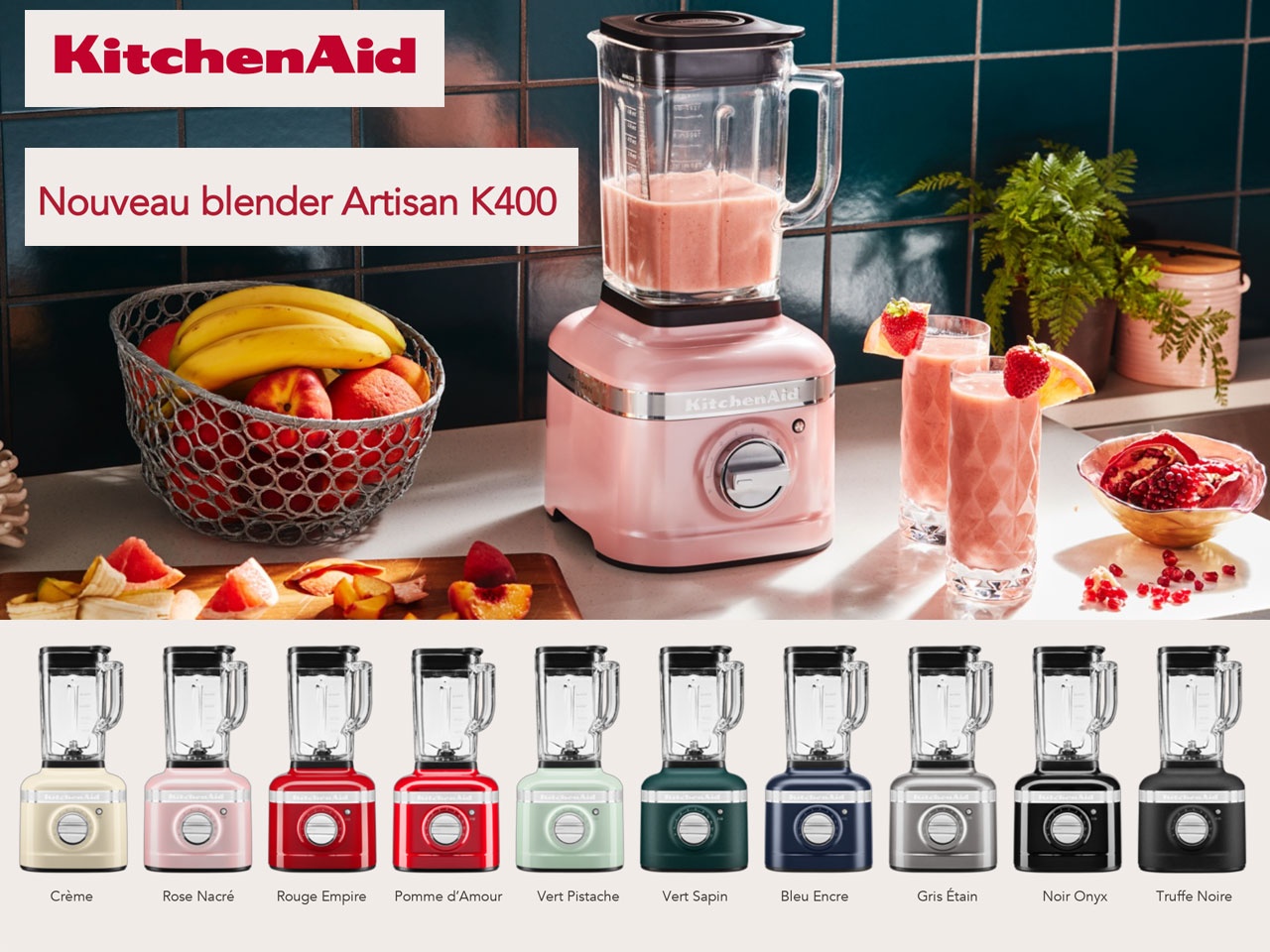 Les nouveautés KITCHENAID sont disponibles