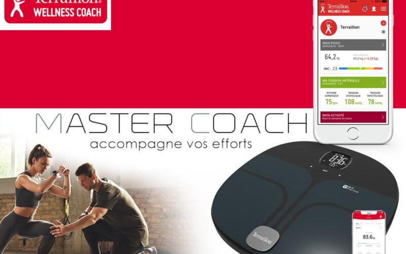 Terraillon Master Coach, le pèse-personne connecté Wi-Fi