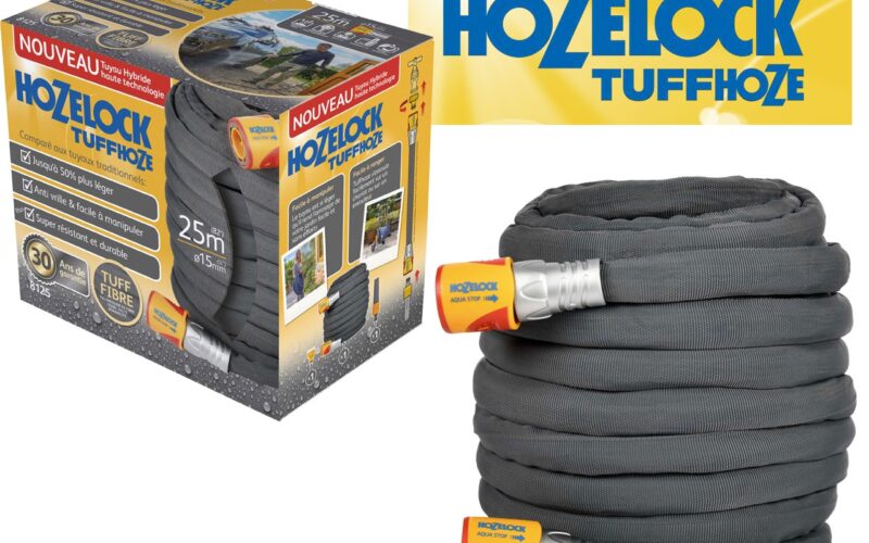 HOZELOCK : deux technologies pour TUFFHOZE, son tuyau d’arrosage hybride