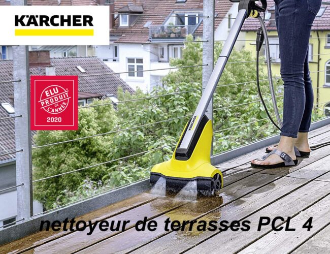 Kärcher reçoit le Prix « élu produit de l’année 2020 » pour le PCL 4, son nettoyeur de terrasses.