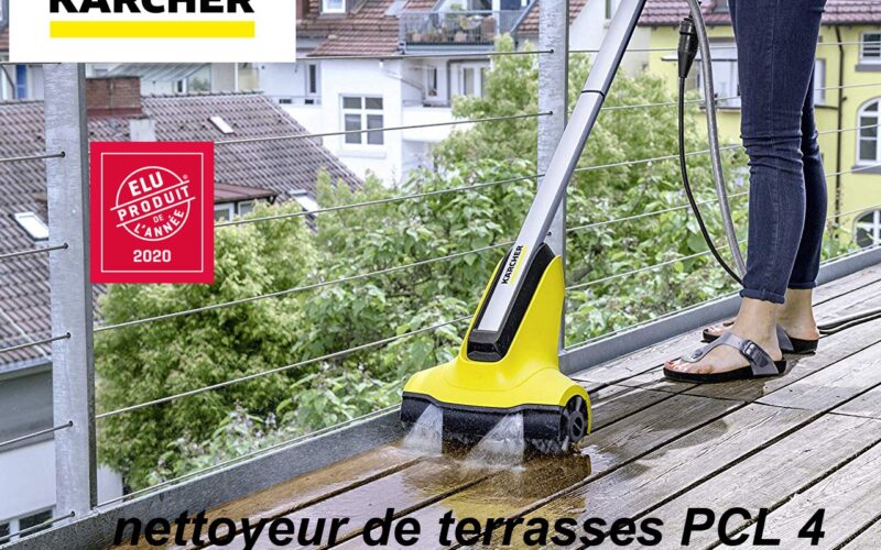 Kärcher reçoit le Prix « élu produit de l’année 2020 » pour le PCL 4, son nettoyeur de terrasses.