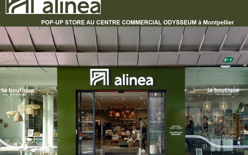 Alinea revient avec un pop-up store à  Montpellier