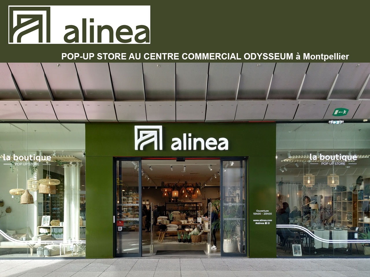 Alinea revient avec un pop-up store à  Montpellier