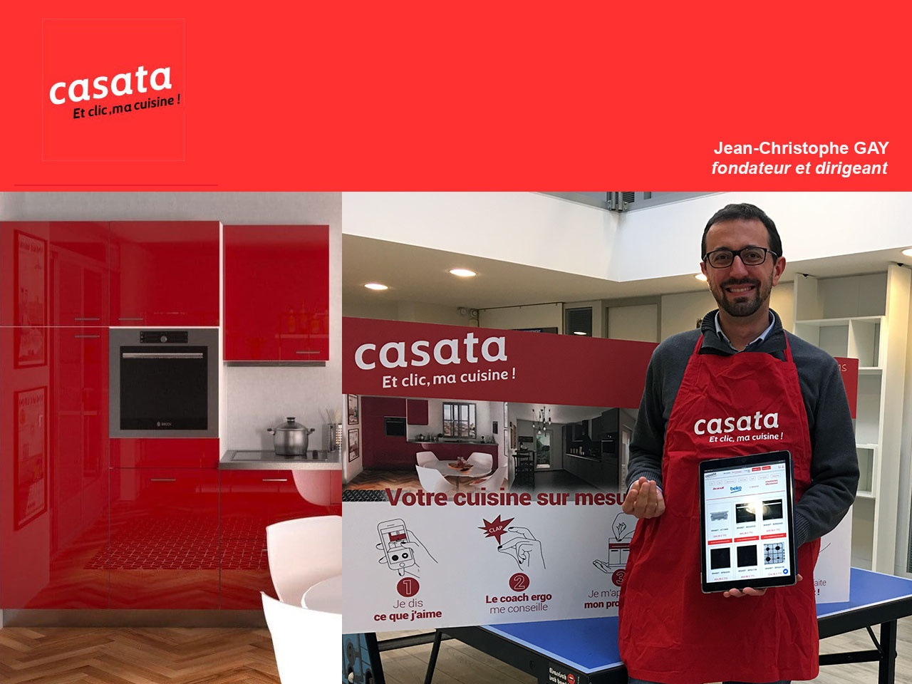 Le cuisiniste en ligne Casata déploie son service au niveau national