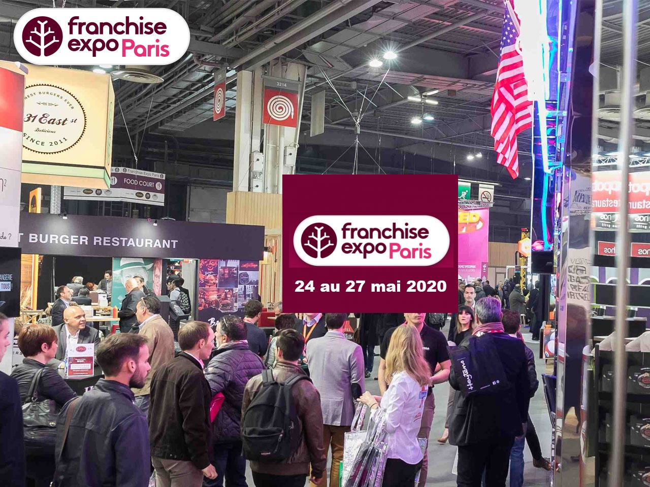 FRANCHISE EXPO PARIS 2020 REPORTé DU 24 AU 27 MAI 2020