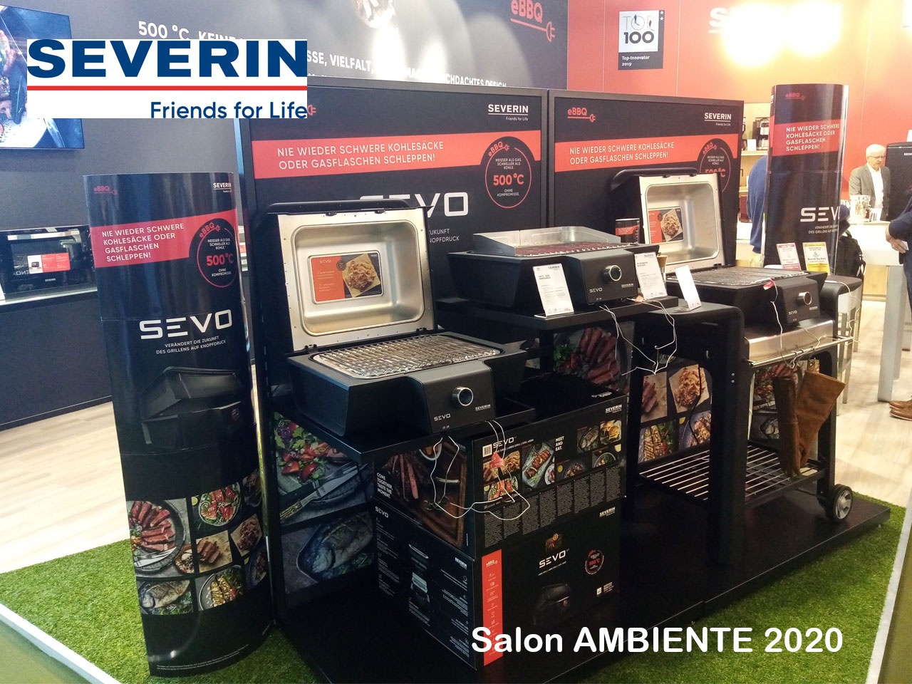 SEVERIN: innovations BBQ électriques avec SEVO et SENOA