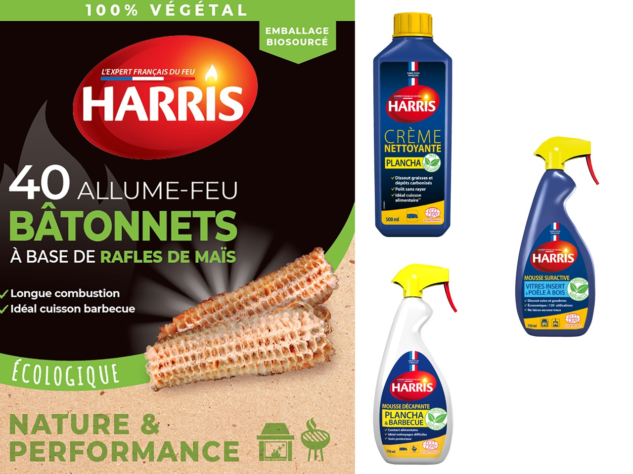 Promo Harris (1)allume-feu végétal chez Cora