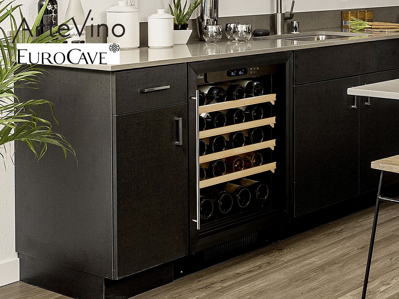 ArteVino, arrive avec de nouvelles caves à  vin encastrables