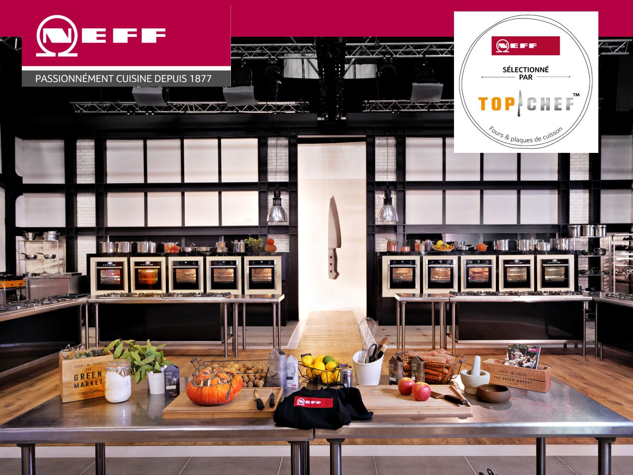 NEFF renouvelle son partenariat avec l’émission culinaire Top Chef !
