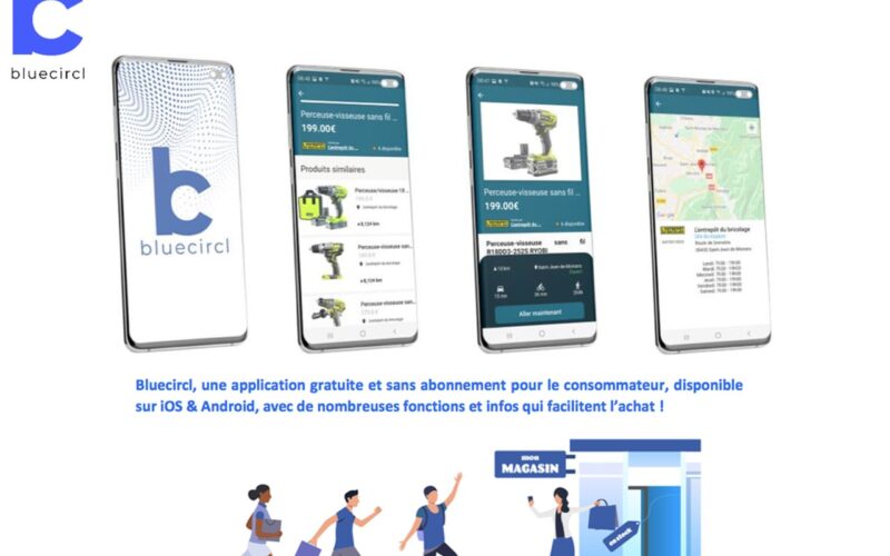 BLUECIRCL offre sa solution pour soutenir l’activité économique des points de vente physique 