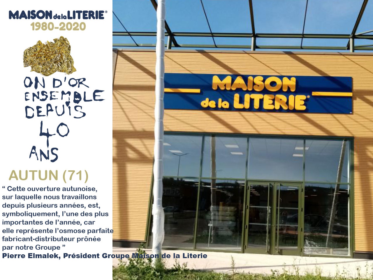 Maison de la Literie Autun, une ouverture symbolique de la stratégie fabricant-distributeur du Groupe !