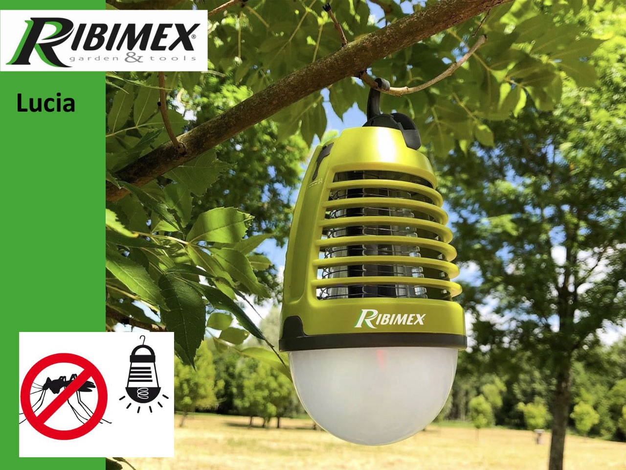 Lucia, la lampe nomade anti-moustique par Ribimex - Univers Habitat