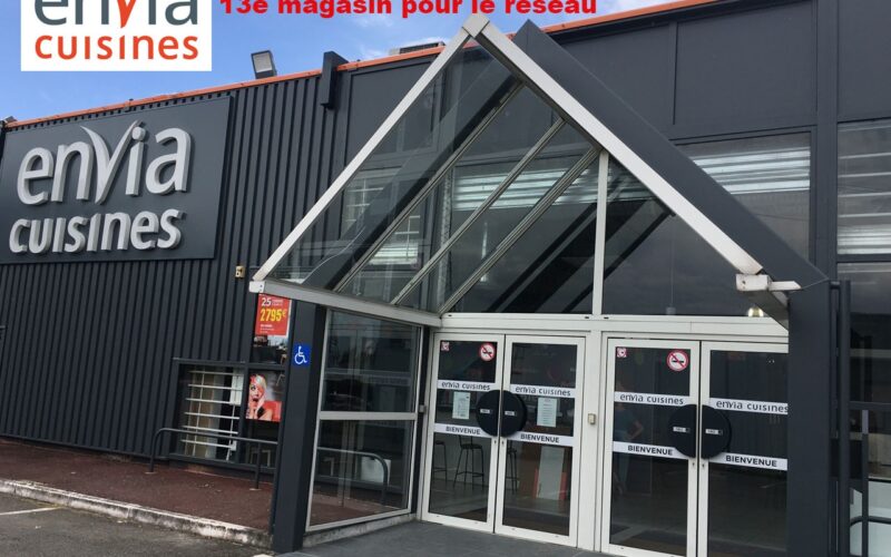 Le réseau Envia Cuisines ouvre son 13ème magasin à  Toulouse (Portet sur Garonne)