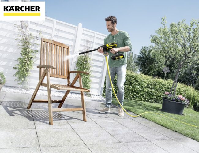 Kärcher lance le KHB 6, un pistolet de nettoyage sur batterie