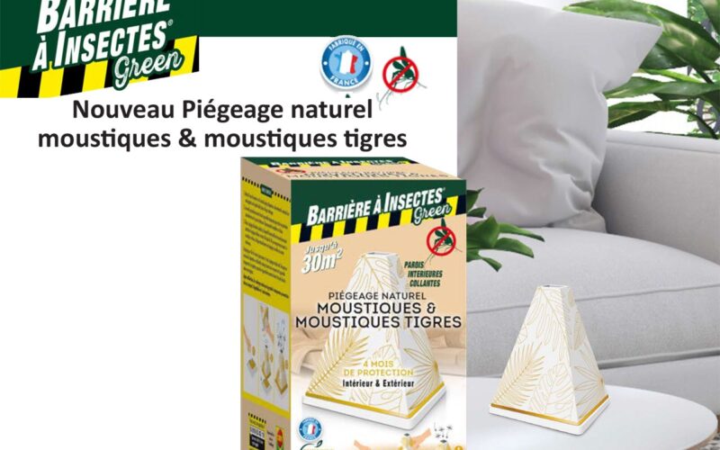 BARRIÈRE à INSECTES Green : nouveauté pièges naturels moustiques & moustiques tigres