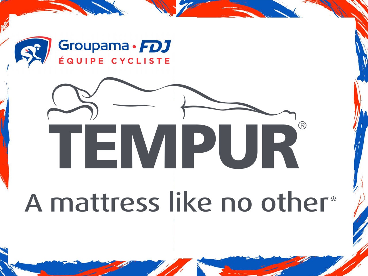 TEMPUR® signe  un partenariat inédit de 5 ans avec  l’équipe cycliste Groupama-FDJ 