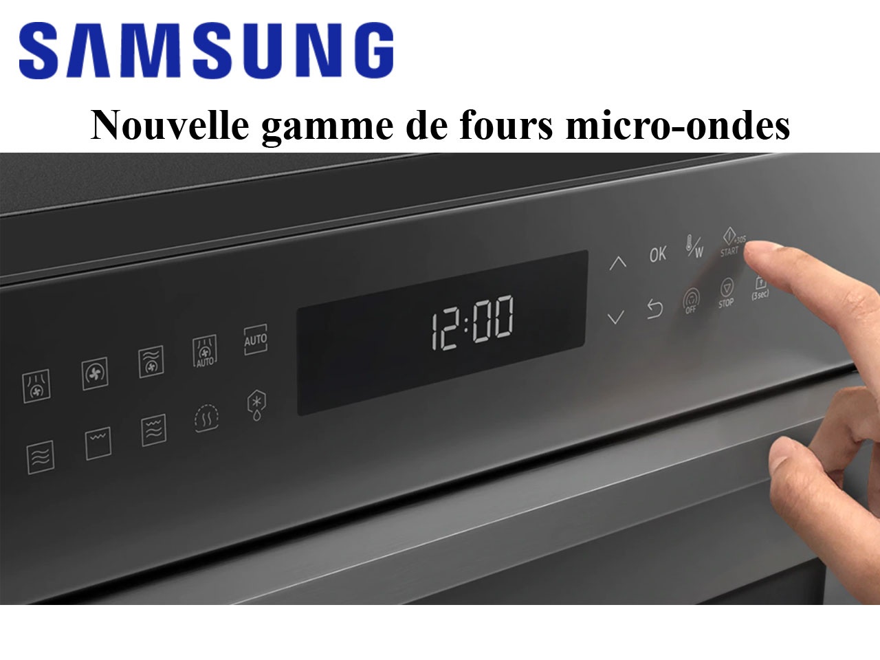 SAMSUNG : une nouvelle gamme de micro-ondes