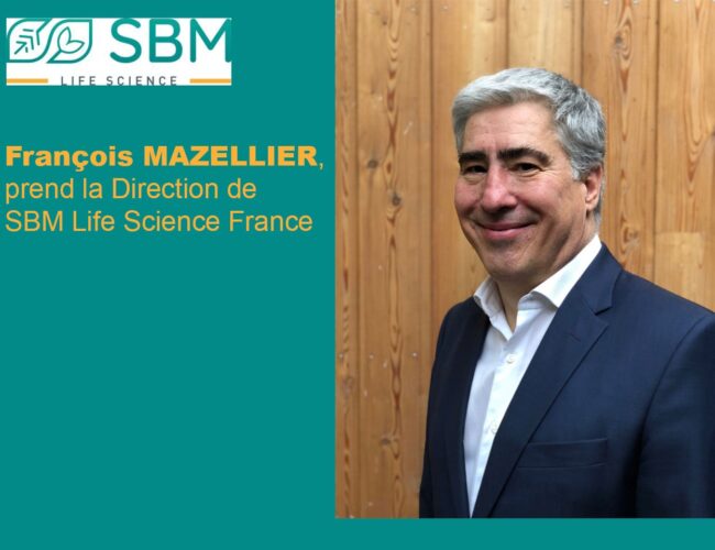 SBM LIFE SCIENCE FRANCE : François Mazellier prend la direction de la filiale France