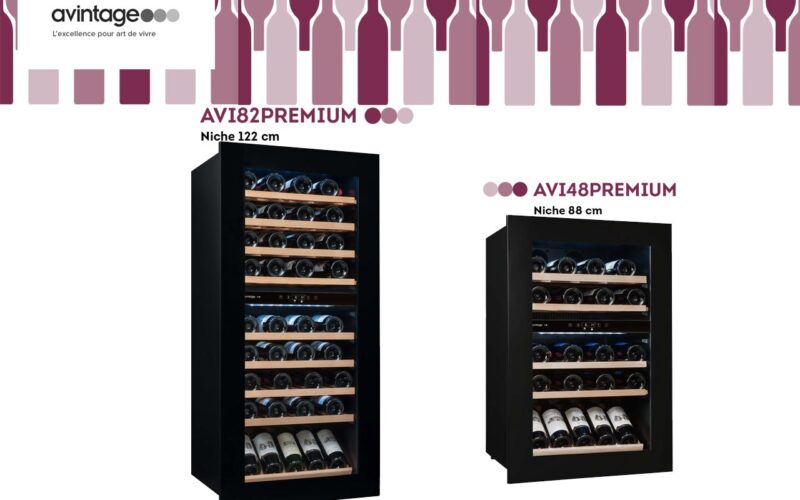 AVINTAGE présente ses nouvelles caves à  vin premium !