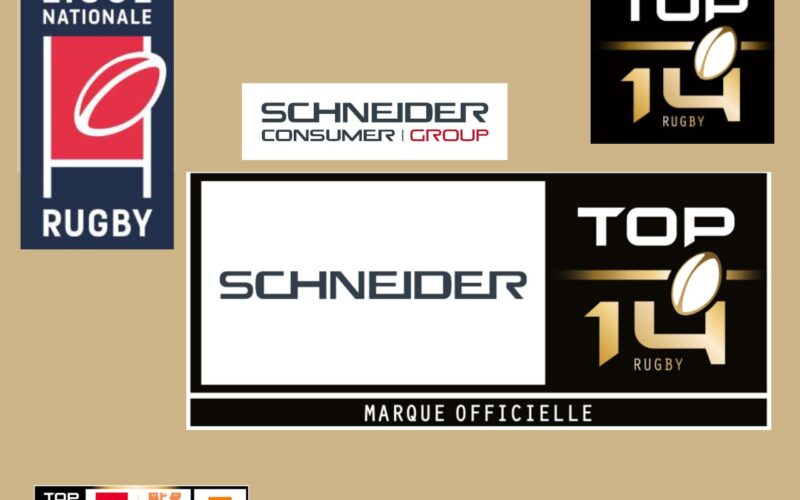 SCHNEIDER DEVIENT MARQUE OFFICIELLE DU TOP 14 JUSQU’AU TERME DE LA SAISON 2022-2023