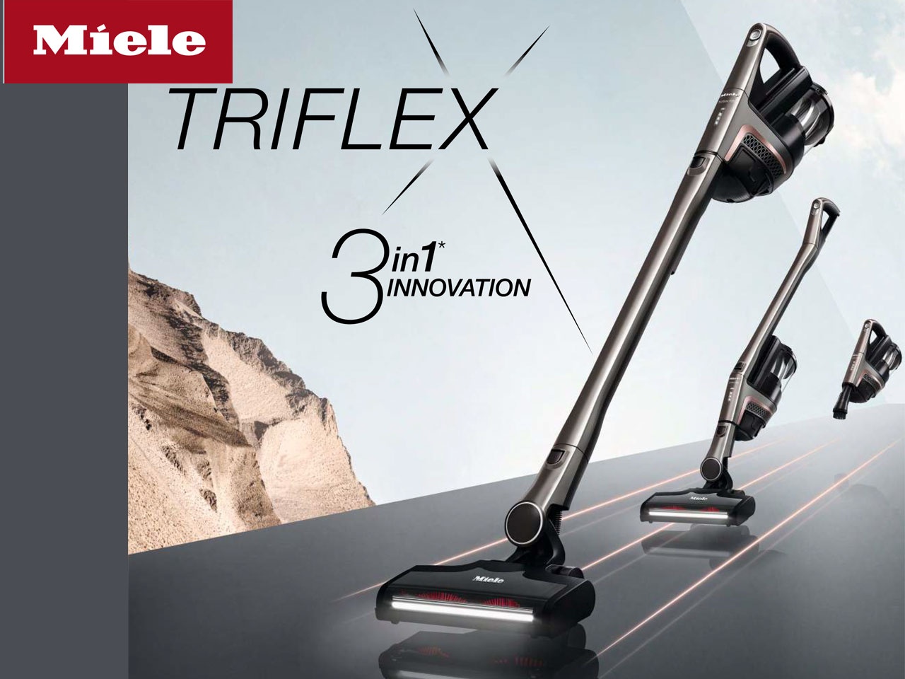 MIELE propose TRIFLEX un aspirateur balai sans fil innovant 3 en 1 -  Univers Habitat