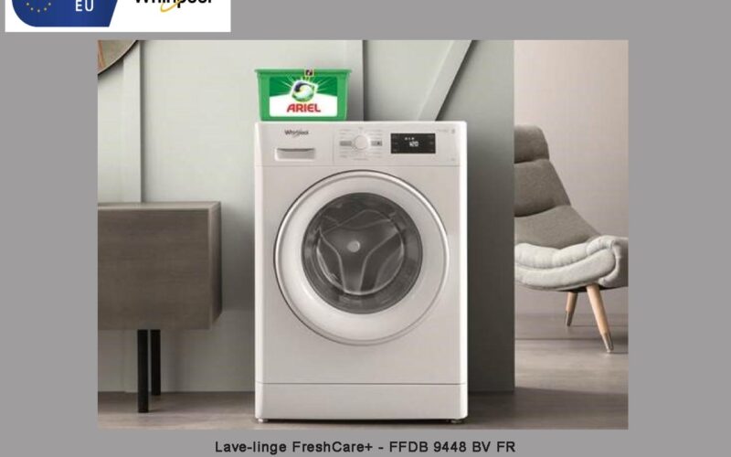 Whirlpool s’associe à Ariel pour promouvoir son nouveau lave-linge FreshCare+