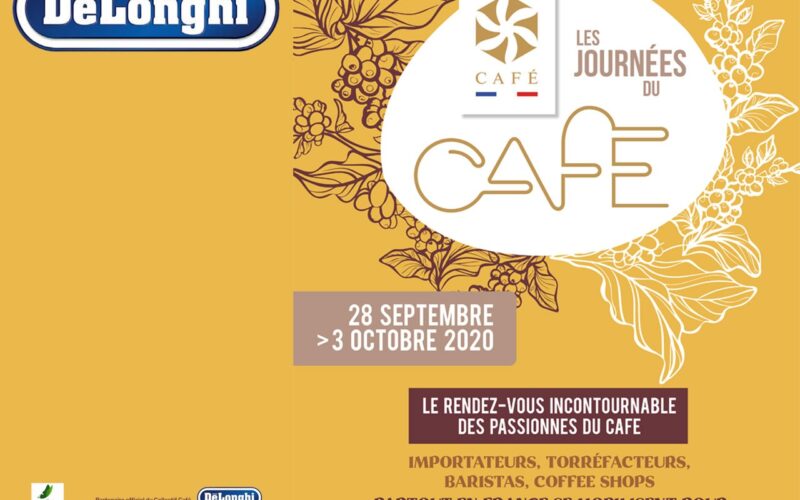 DELONGHI, partenaire officiel du Collectif Café et de l’événement : # LES JOURNÉES DU CAFÉ 2020