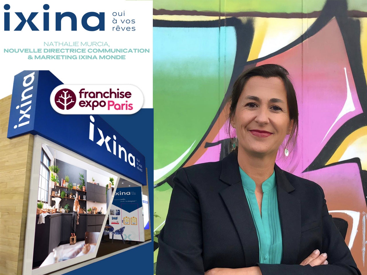 IXINA présente Nathalie MURCIA, nouvelle Directrice Communication & Marketing monde.