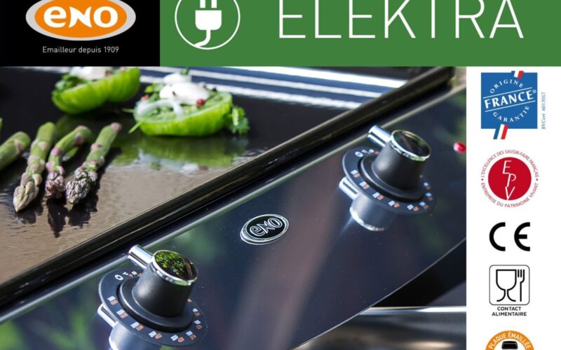 ENO, présente la plancha électrique haut de gamme, ELEXTRA !