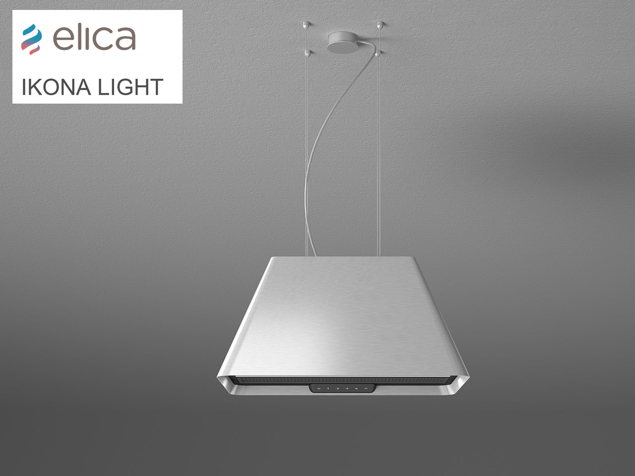 ELICA présente IKONA LIGHT une hotte suspendue, au « design fonctionnel », urbain et contemporain !