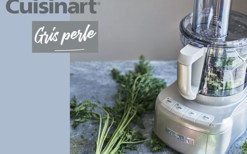 CUISINART pare ses indispensables de Gris perle !