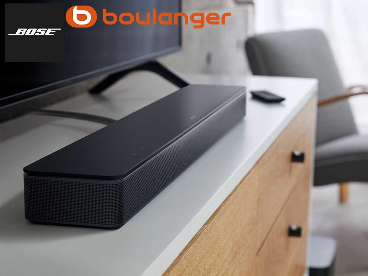 La nouvelle barre de son Bose arrive en magasins et sur le site Boulanger.com